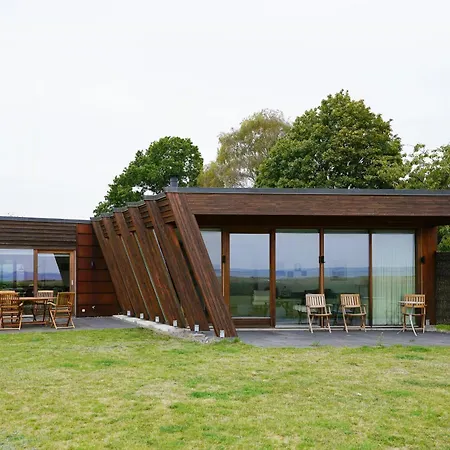 View Over Aarhus Bay From Striking Architecture Tatil Evi