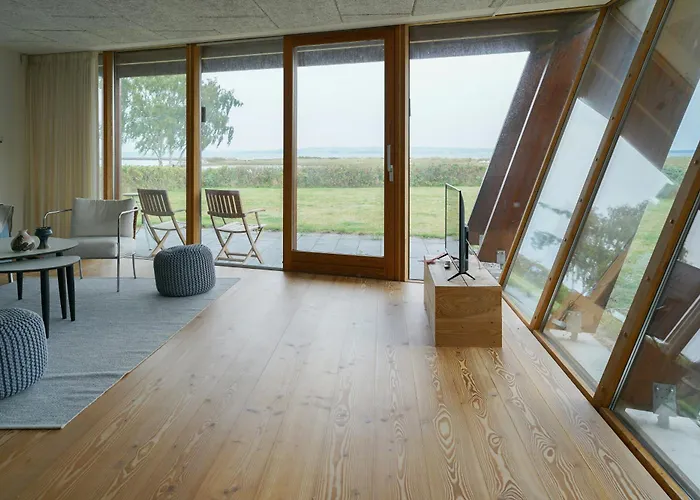 View Over Aarhus Bay From Striking Architecture Egå