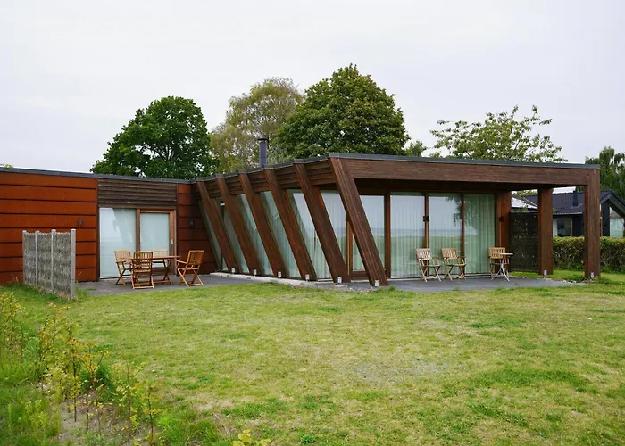 בית נופש View Over Aarhus Bay From Striking Architecture *